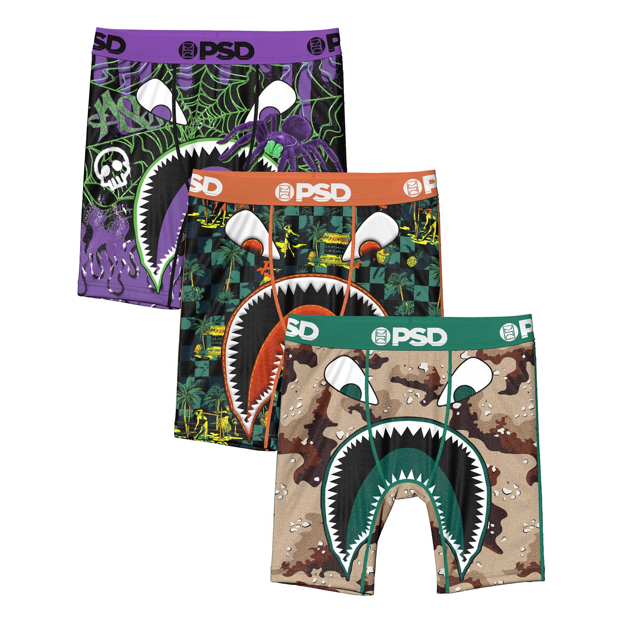 PSD Youth Fearless Underwear (3 Pack) - MULTI-COLOR